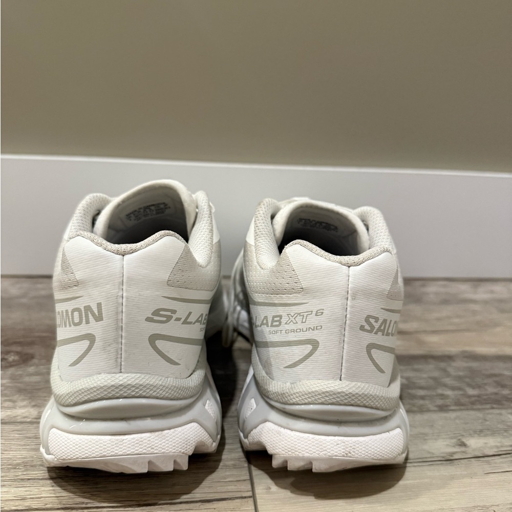 Salomon White and Lunar Rock XT-6 - Picture 2 of 6